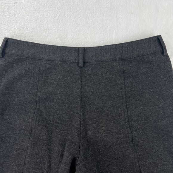 NYDJ Not Your Daughters Crop Pants Womens 8 Gray Straight Leg Slimming Trousers - Picture 11 of 16